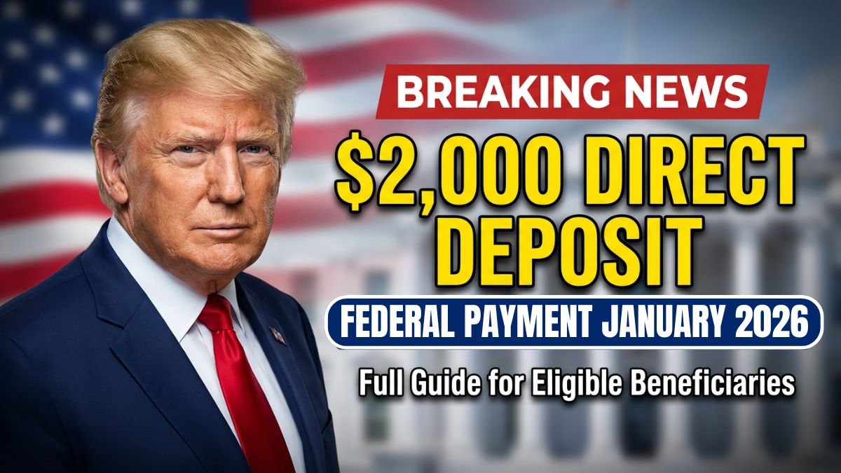 $2,000 Direct Deposits in January 2026: Eligibility, Schedule, and Rules for Beneficiaries