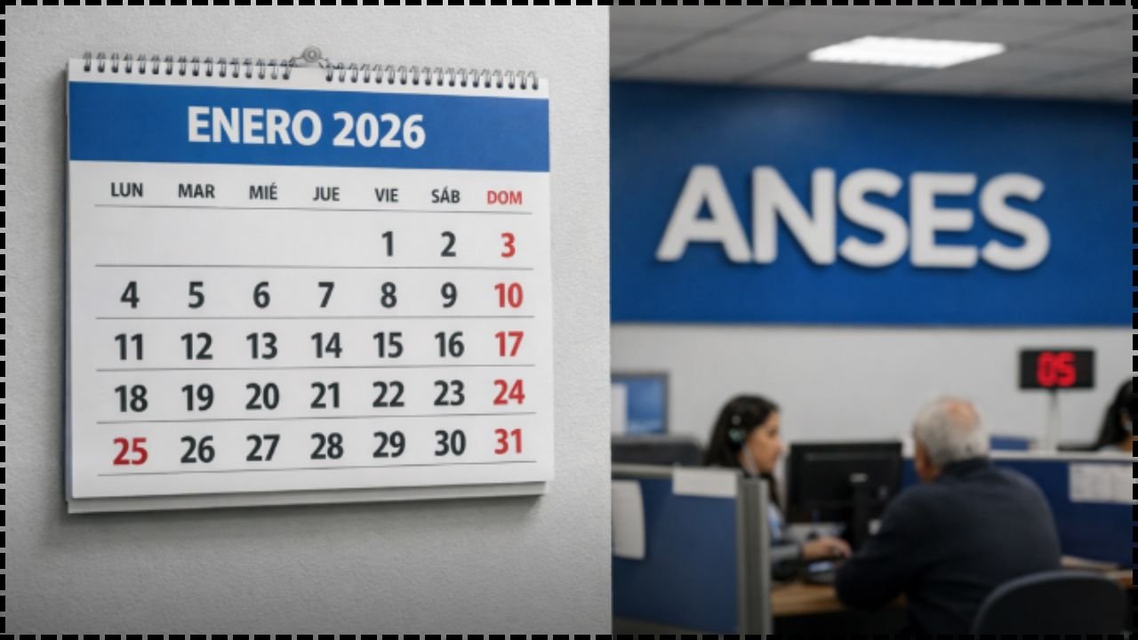 Calendario de pagos ANSES enero 2026