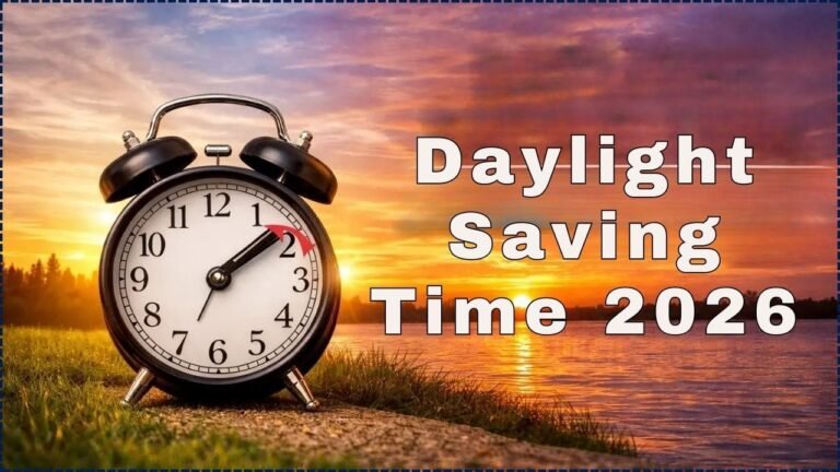 Daylight Saving Time 2026