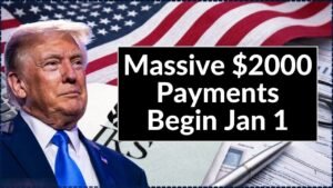Massive $2000 Payments Begin Jan 1