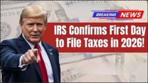 IRS announces first day you can file your taxes in 2026